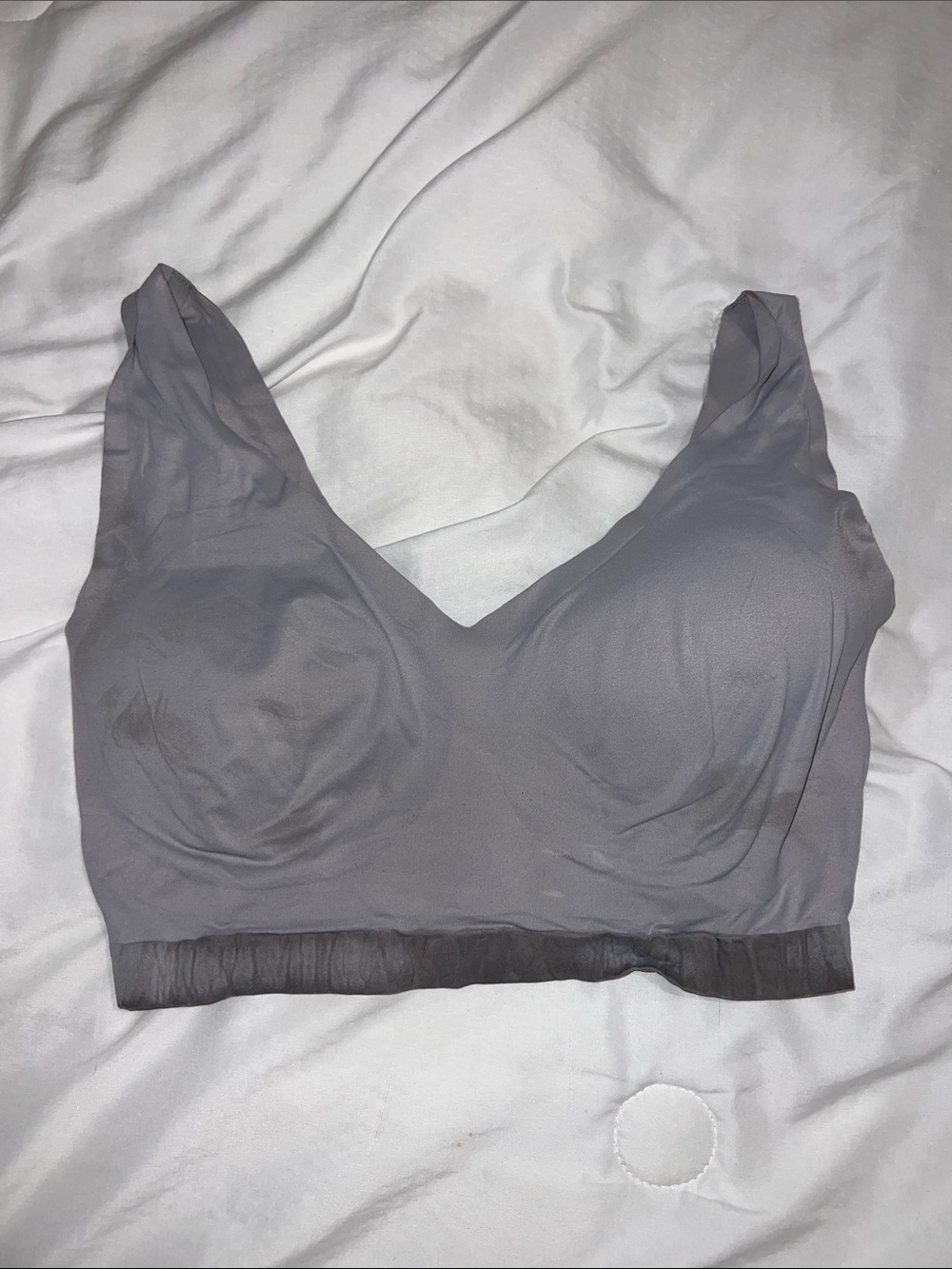 Soma Seamless Gray Wireless Sleep Bra - Soft Support